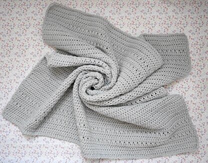 Crochet baby blanket pattern - Finnegan blanket 