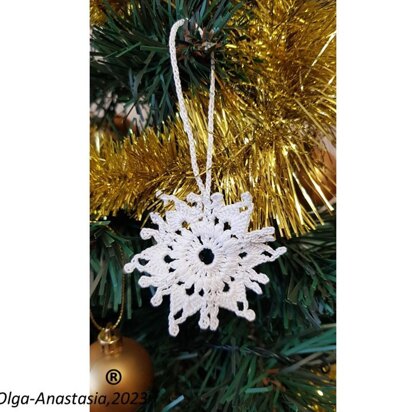 Crochet snowflake 22