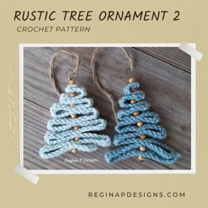 Rustic Tree Ornament 2