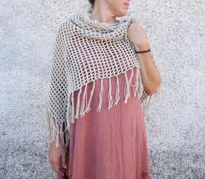 Barley seed shawl