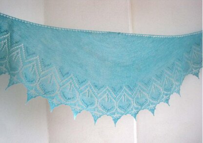 Lois Crescent Shawl