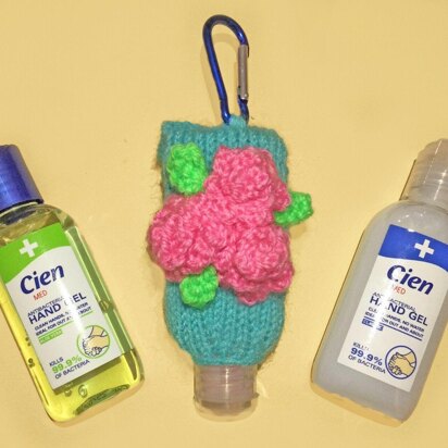 Easter Roses Sanitizer Bottle Cover