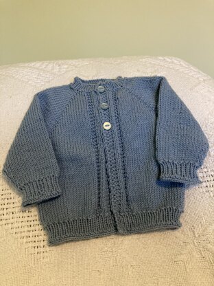 Cardigan for new grandson