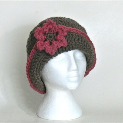 Flapper Hat sizes Girls to Ladies Large