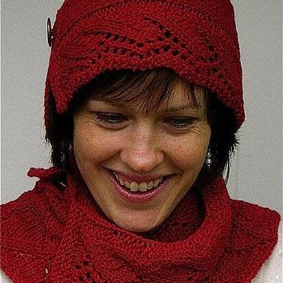Northwest Flapper Hat and Cowl - knitting pattern