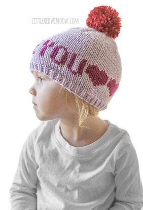 Valentine Love Notes Hats