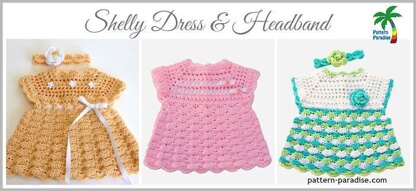 Shelly Dress & Headband PDF12-109