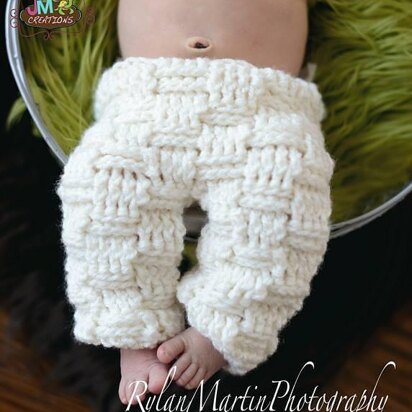 Basket Weave Baby Pants or Shorties