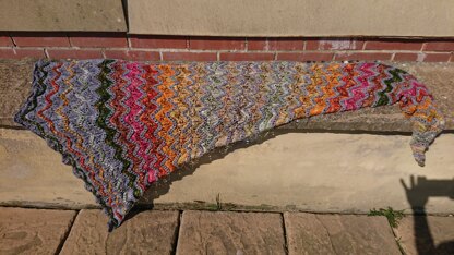 True Colours shawl