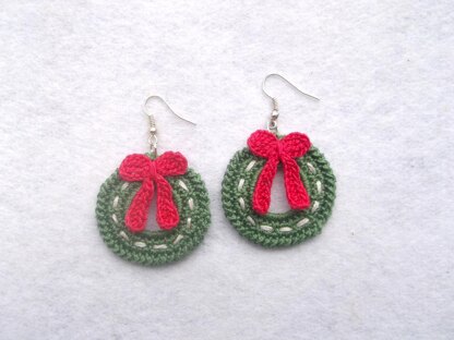 Wreath earrings