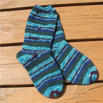 My First Crochet Socks
