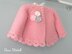 Pattern Baby Girl Jacket Newborn Girl Coat Knitting Cardigan Ava
