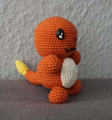 Crochet Pattern Pokémon Baby Charmander