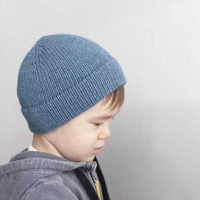 Toddler double brim beanie + VIDEO