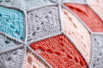 Big Top Crochet Throw Blanket