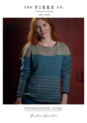 Breton Sweater in The Fibre Co. Luma - Downloadable PDF