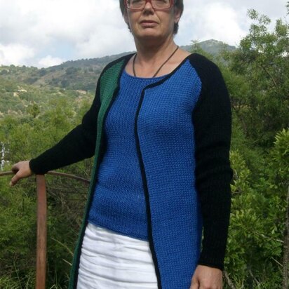 ARAGONA with Ribera, lady cardigan with top