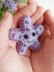 Starfish crochet pattern, amigurumi sea star