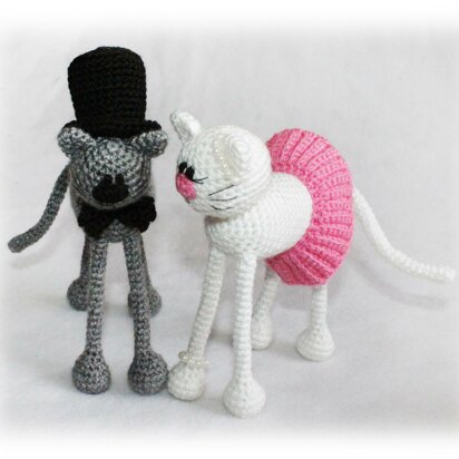 Casper and Katy Cats Crochet Pattern