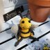 Becky the Bumblebee - UK Terminology - Amigurumi