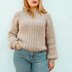 Chunky Wheat Petals Sweater