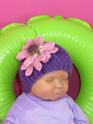 Baby Chunky Lacey Flower Skullcap