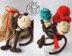 Keychain monkey (two in one)