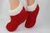 Christmas Super Chunky Slipper Boots