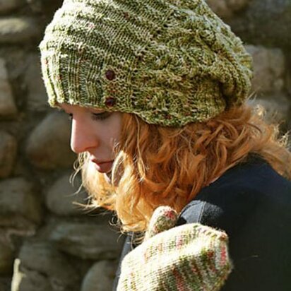 Hollyfrost Hat - knitting pattern