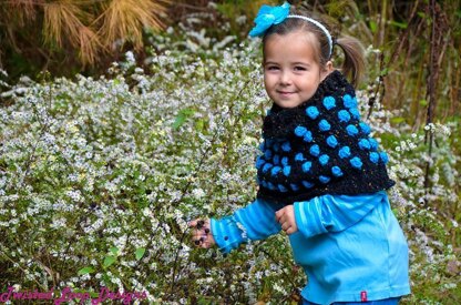 Polka Dot Caplet Cowl Combo