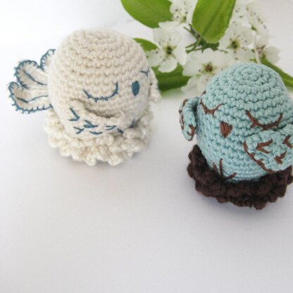 Roosting Birds Amigurumi Pattern