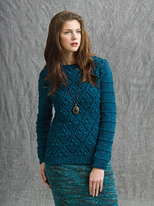 Niagara Pullover in Tahki Yarns Tara Tweed