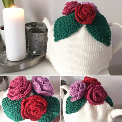 Summer roses tea cosy