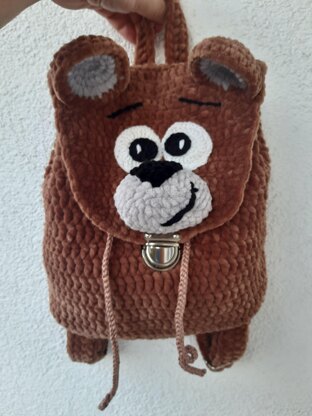 Bear Backpack Crochet Pattern