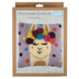 Trimits Festival Llama Punch Needle Kit - 36 x 36cm