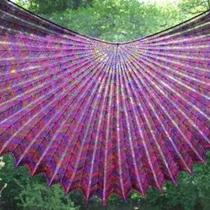 Hypernova - Shawl and Shawlette - knitting pattern