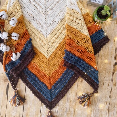 The Cozy Sunday Shawl