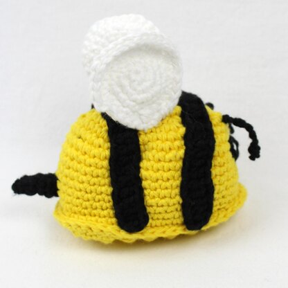 Bee Stuffed Animal, Beatrice the Bumblebee, Crochet Bee, Stuffed