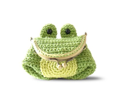 Freddie The Frog Coin Purse Crochet pattern by Irene Strange | Knitting  Patterns | LoveCrafts