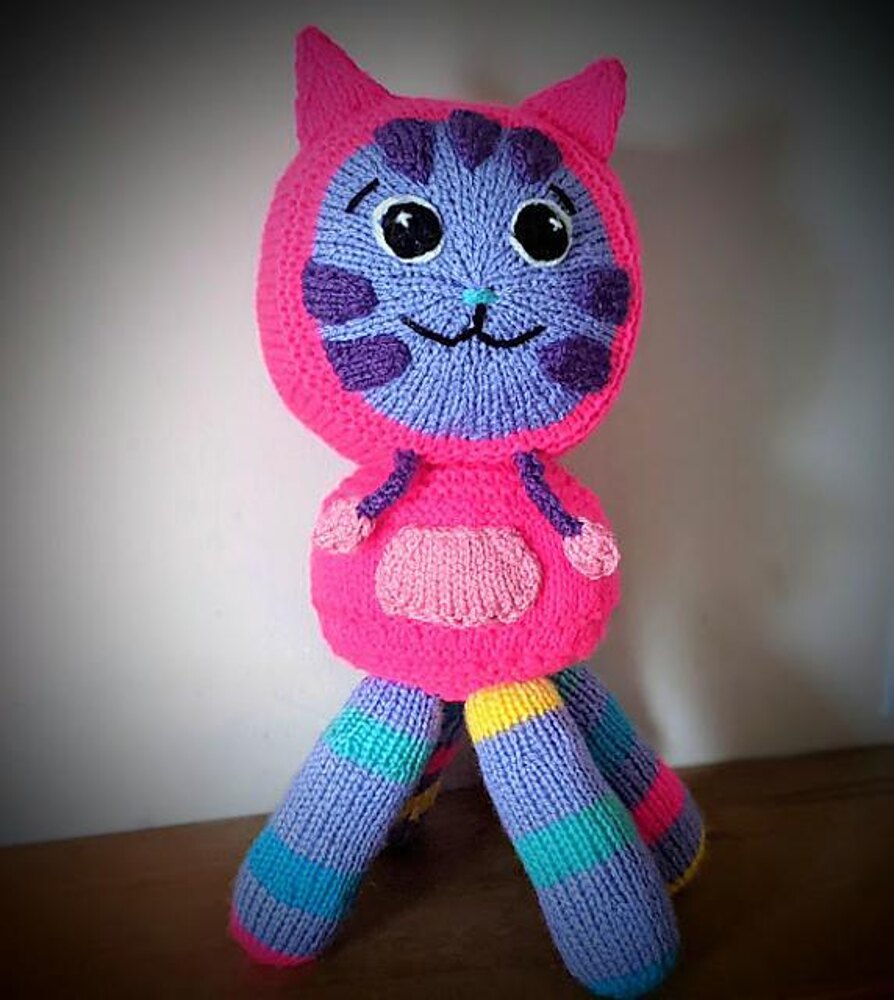 DJ Catnip Gabby's Dollhouse Knitting pattern by Nixknittingsticks