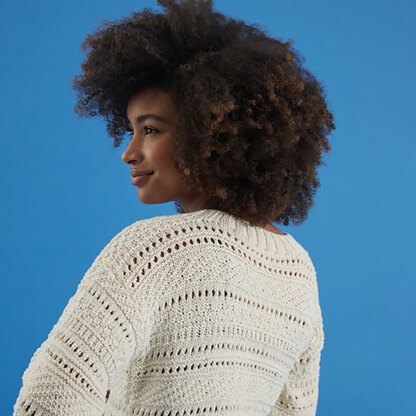 Cove Cardigan - Free Knitting Pattern for Women in Paintbox Yarns Cotton Mix DK by Paintbox Yarns