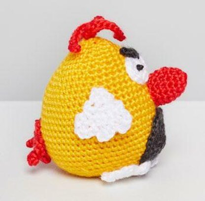 Benedict & Bertie Crochet Bird in Red Heart Amigurumi - LM6295 - Downloadable PDF