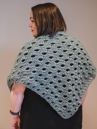 Shells Crochet Shawl