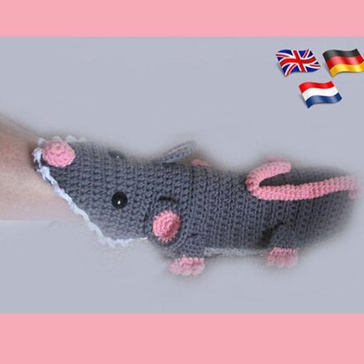 Mouse / rat trap (mice slippers for adults)