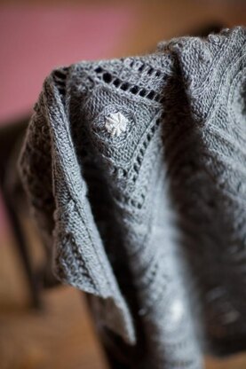 Cable and Lace Shawl and Afghan