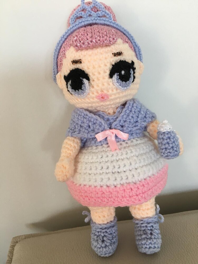 Crochet lol 2024 doll clothes