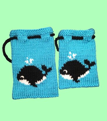 Whale and Shark gift bags - 2 sizes