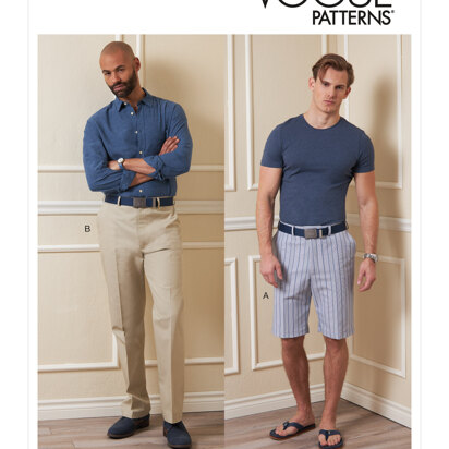 Vogue Sewing Men's Shorts and Pants V1896 - Sewing Pattern