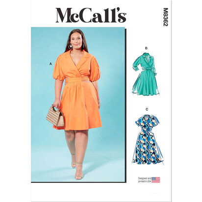 McCall's Women's Dress M8362 - Sewing Pattern