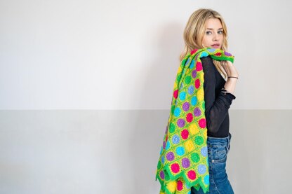Whimsical Garden Shawl